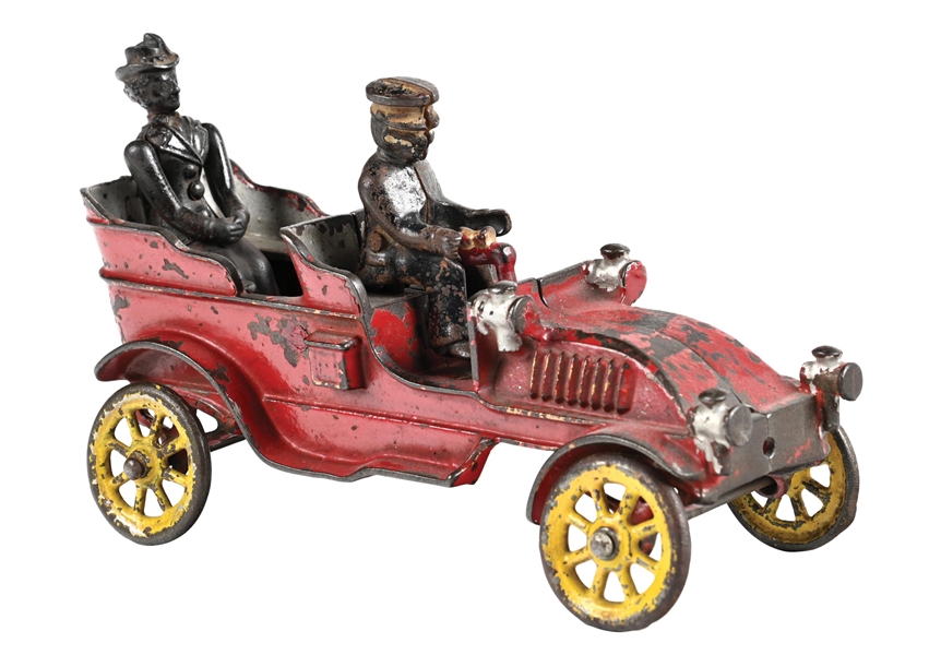 JONES AND LOUIS S. BIXLER NO. 504 “RED DEVIL” CAST-IRON OPEN TOURING SEDAN
