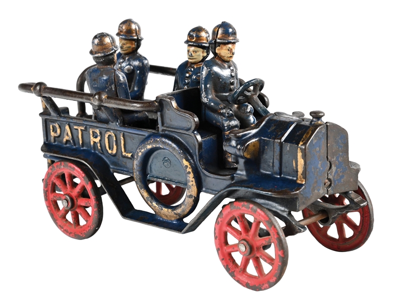 HUBLEY MFG. CO. CAST IRON FIRE PATROL TRUCK