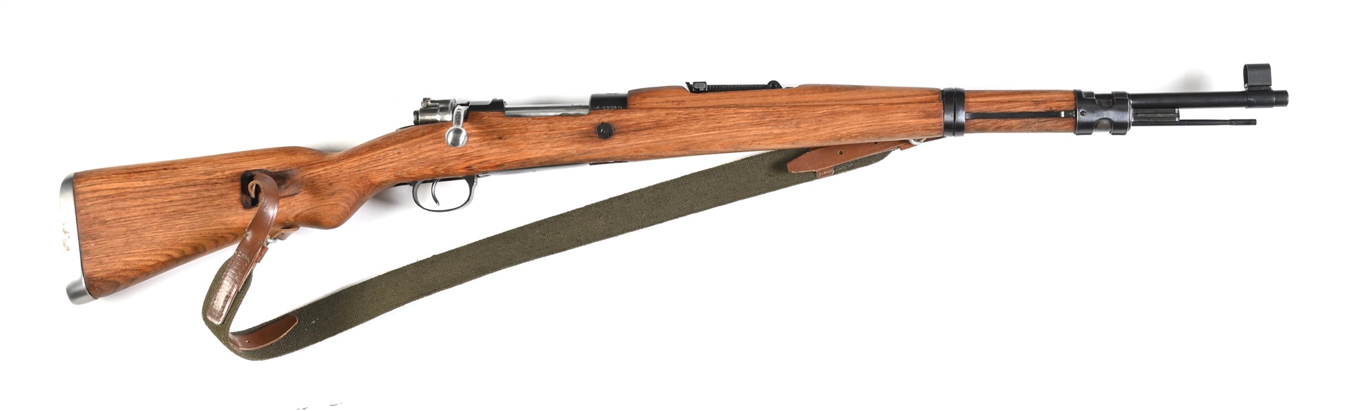 (C) YUGOSLAVIAN ZASTAVA M48A MAUSER BOLT ACTION RIFLE.
