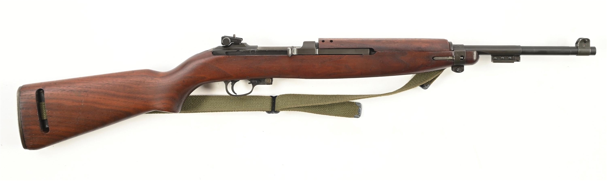 (C) INLAND M1 CARBINE SEMI-AUTOMATIC RIFLE.