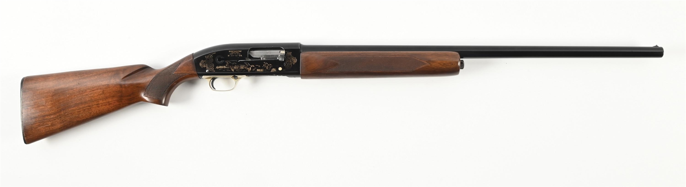 (C) WINCHESTER M59 SEMI-AUTOMATIC SHOTGUN.