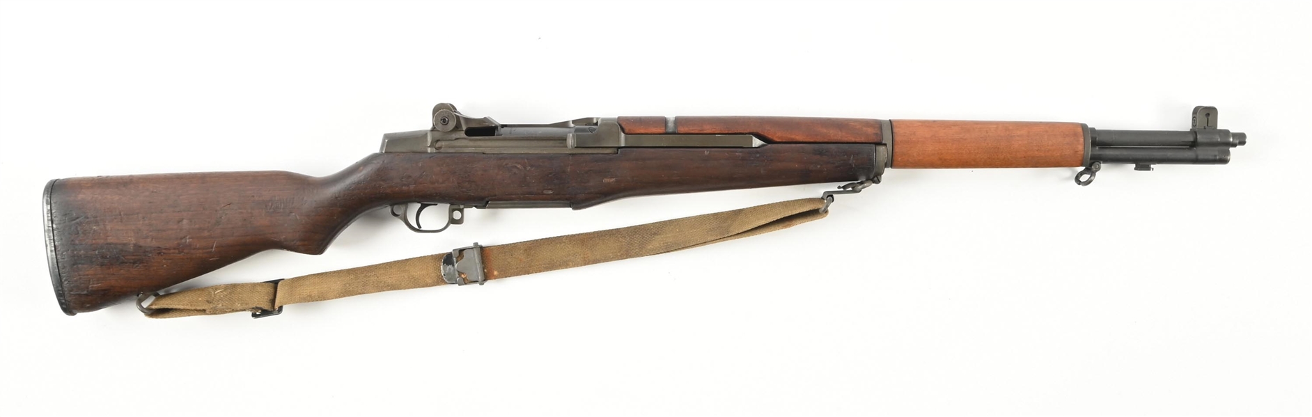 (C) SPRINGFIELD ARMORY M1 GARAND SEMI-AUTOMATIC RIFLE.