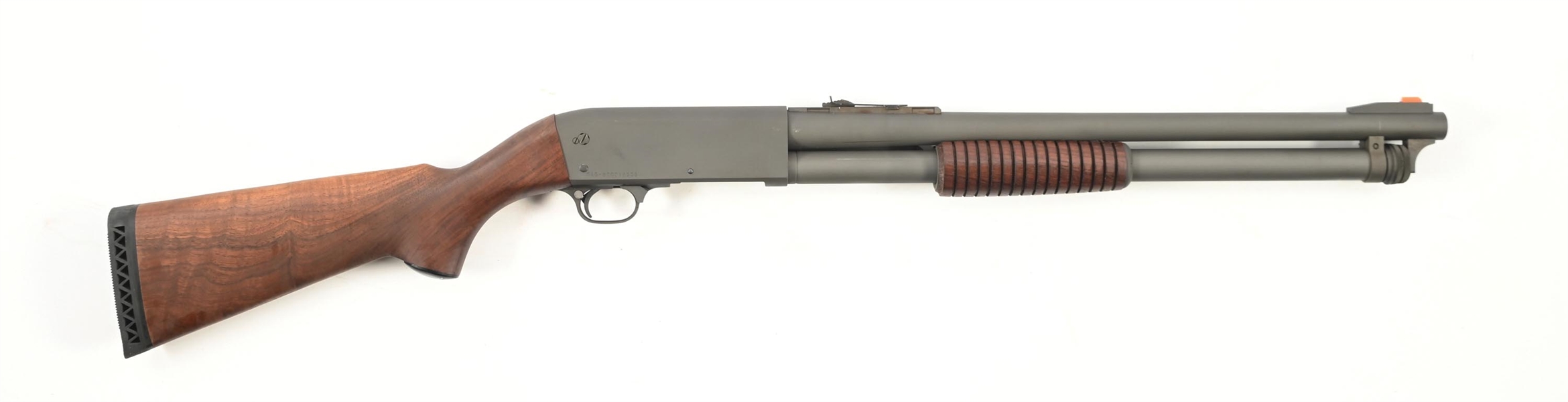 (C) ITHACA D.S. POLICE SPECIAL MODEL 37 FETHERWEIGHT SLIDE ACTION RIOT SHOTGUN
