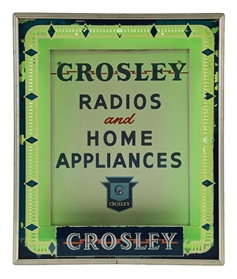 CROSLEY RADIOS AND HOME APPLIANCES COUNTERTOP NEON SIGN