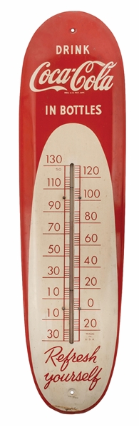"DRINK COCA-COLA" THERMOMETER