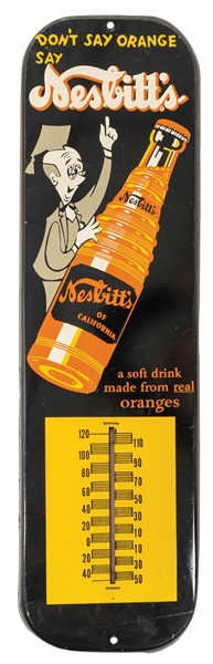 NESBITTS BLACK FRAME THERMOMETER