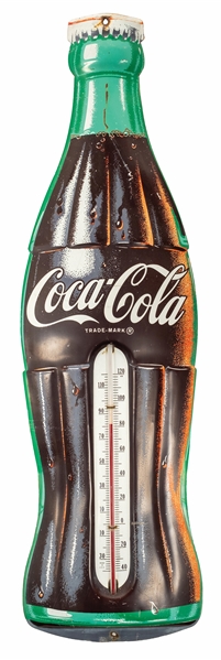 COCA-COLA WITH GREEN TRIM THERMOMETER