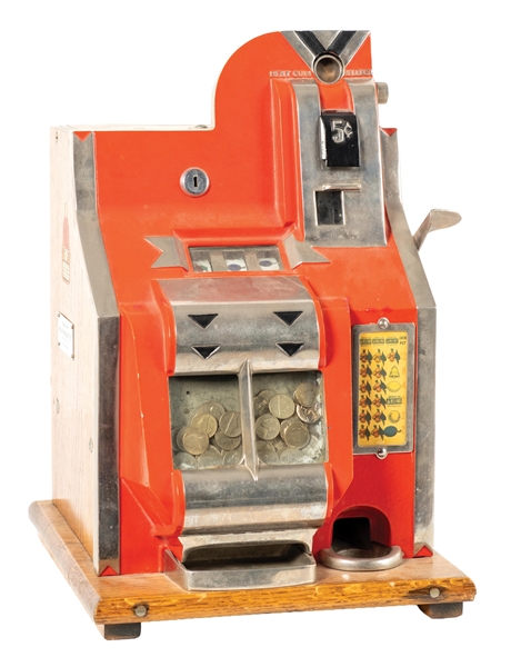 5¢ MILLS "QT" SLOT MACHINE