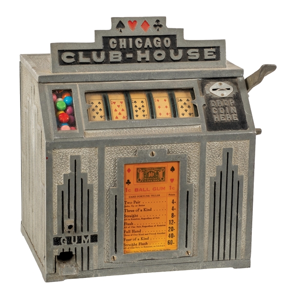 1¢ CHICAGO CLUB-HOUSE TRADE STIMULATOR