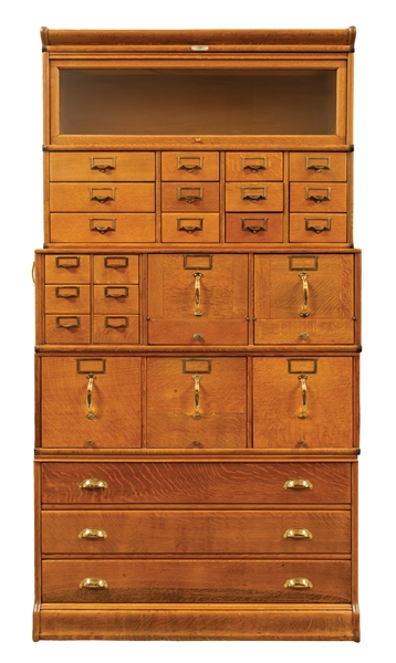 MULTI-STACK MODULAR FILING CABINET
