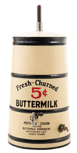 5¢ FRESH CHURNED BUTTERMILK TURNER