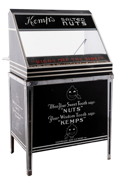 ORIGINAL DEPARTMENT STORE KEMPS SALTED NUTS DISPLAY