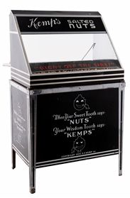 ORIGINAL DEPARTMENT STORE KEMPS SALTED NUTS DISPLAY
