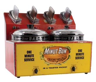 MINUT-BUN RESTAURANT BBQ COOKER