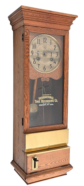 INTERNATIONAL TIME RECORDING CO.TIME CLOCK