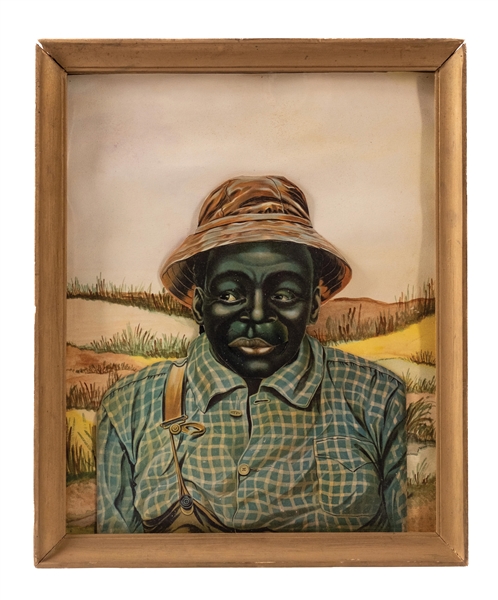 BLACK AMERICANA LIGHTED MOTION DISPLAY