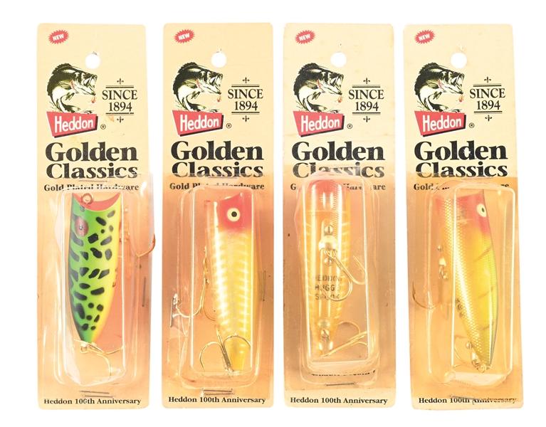 4 HEDDON GOLDEN CLASSICS