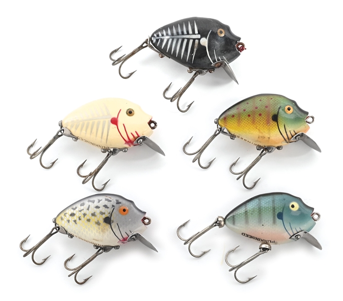 5 HEDDON 9630 PUNKINSEED SPOOKS