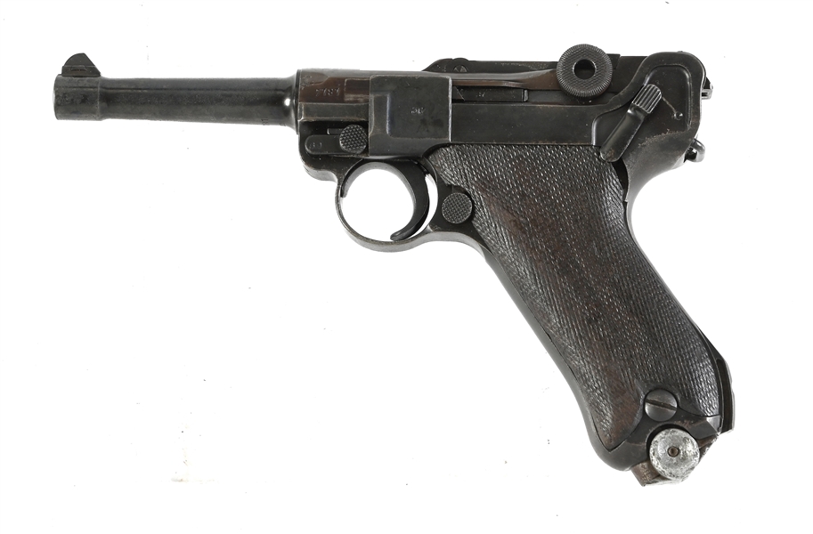 (C)MAUSER S/42 CODE 1941 LUGER SEMI AUTOMATIC PISTOL