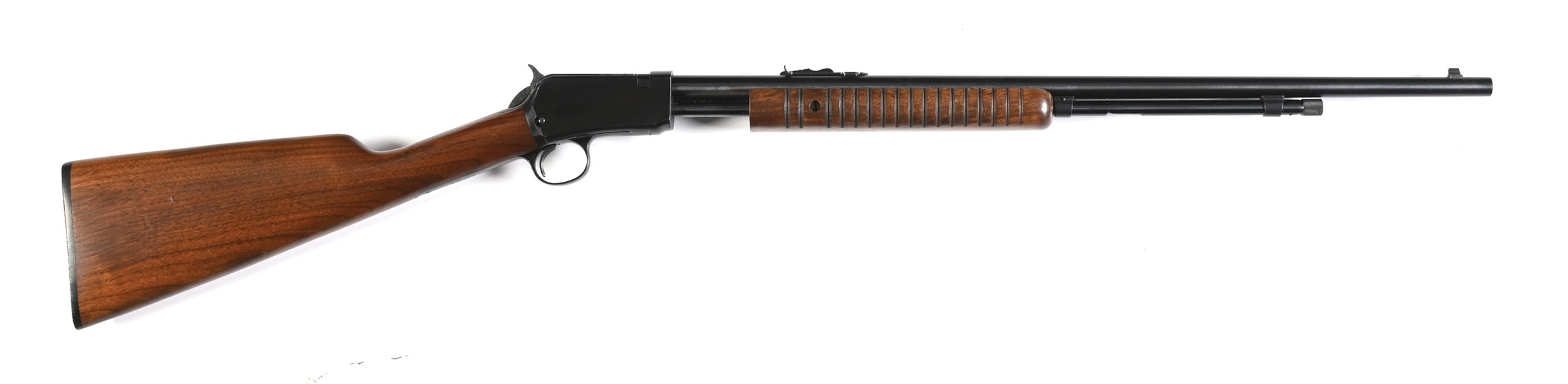 (C) CASED HIGH CONDITION WINCHESTER MODEL 62A SLIDE ACTION RIFLE