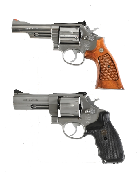 (M) LOT OF TWO: SMITH & WESSON 625-3 AND 66-2 DOUBLE ACTION REVOLVERS.