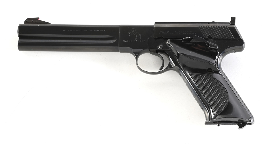 (C) COLT 3RD SERIES MATCH TARGET SEMI AUTOMATIC PISTOL