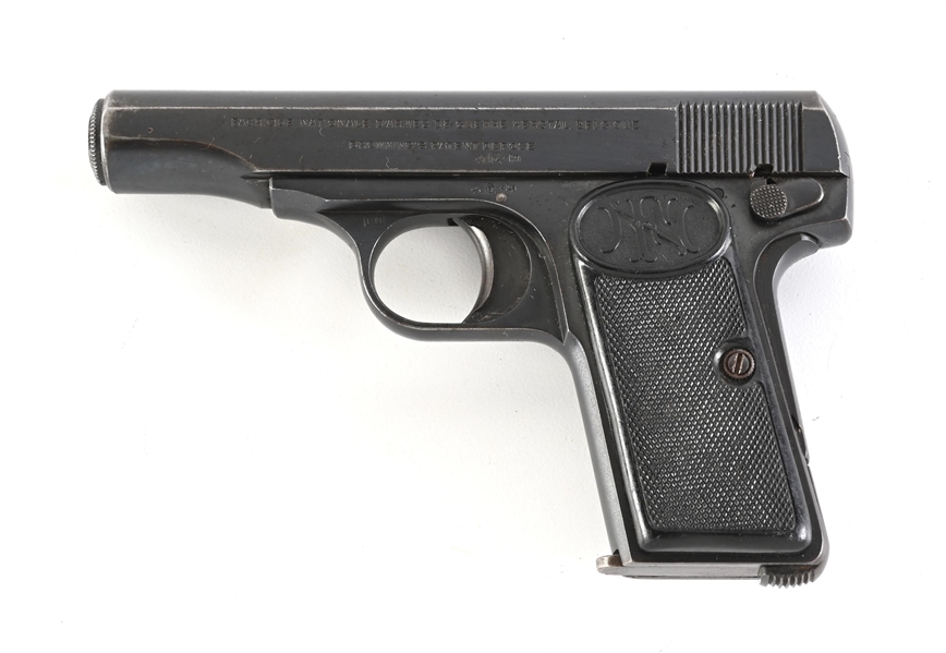 (C) FN MODEL 1910 SEMI AUTOMATIC PISTOL