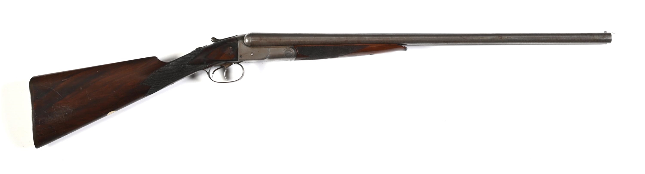 (A) UNUSUAL, PERHAPS SPECIAL ORDER, COLT MODEL 1883 SIDE BY SIDE 12 GAUGE SHOTGUN