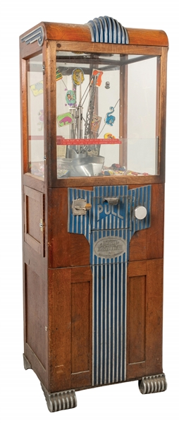 EXHIBIT SUPPLY CO. "NOVELTY MERCHANTMAN" ARCADE MACHINE