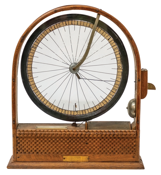 5¢ WADDEL BICYCLE WHEEL CIGAR TRADE STIMULATOR