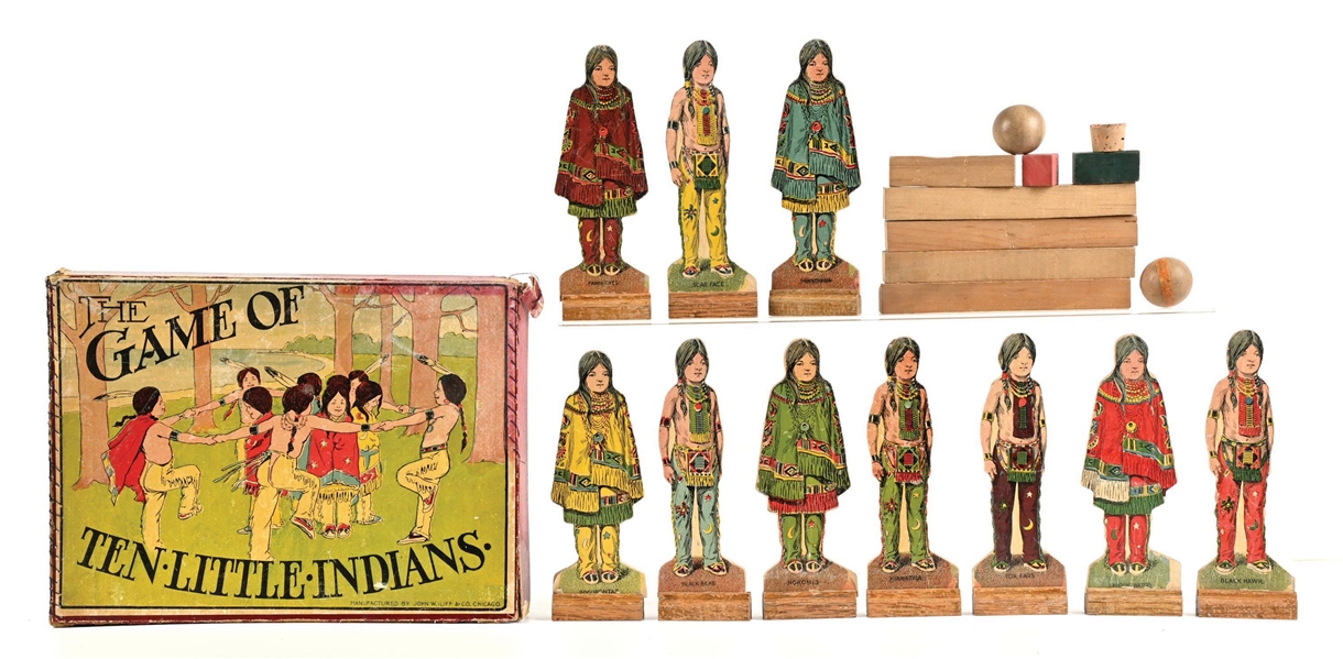 THE GAME OF TEN LITTLE INDIANS 