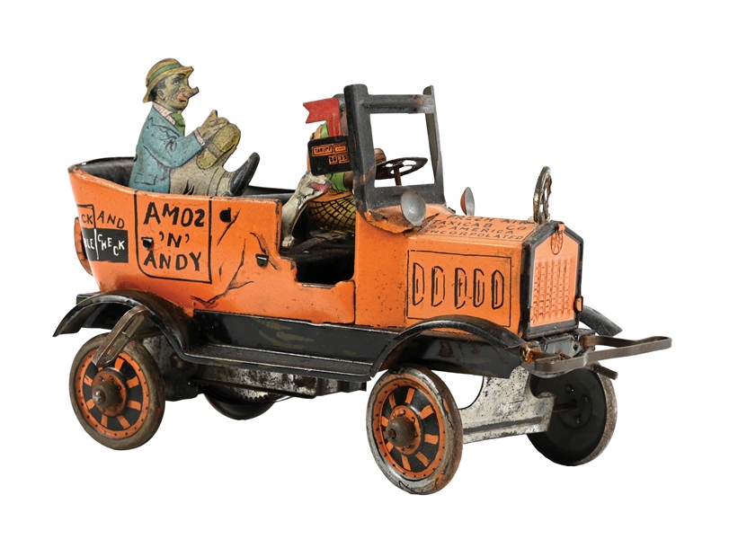 AMOS & ANDY TOY TAXI 