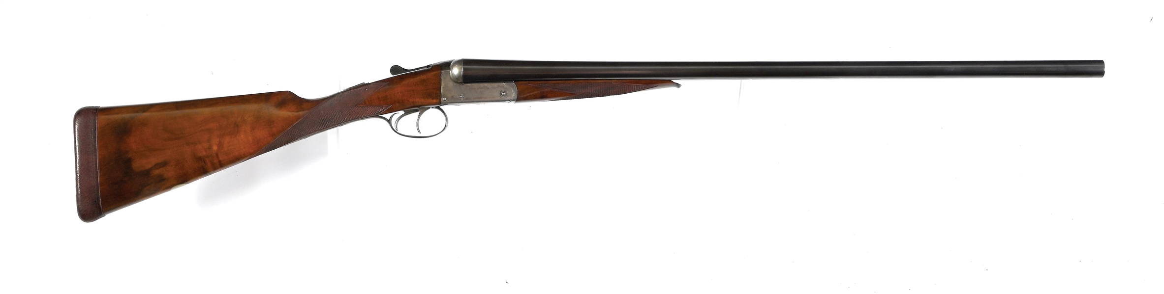 (C) ALEX MARTIN BOXLOCK SIDE BY SIDE SHOTGUN.