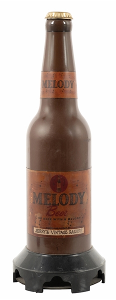 MELODY BEER BAKELITE BOTTLE RADIO