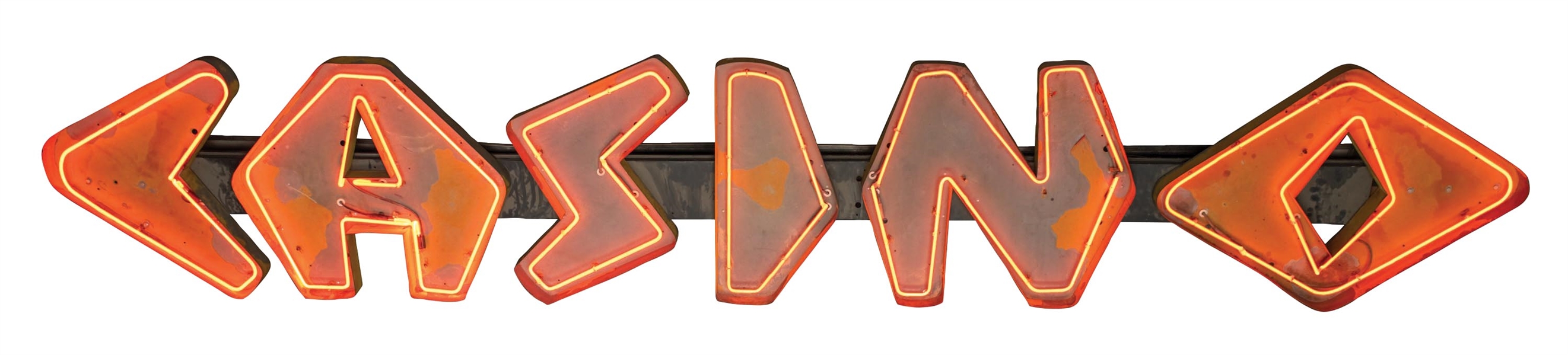 LARGE NEON CASINO SIGN
