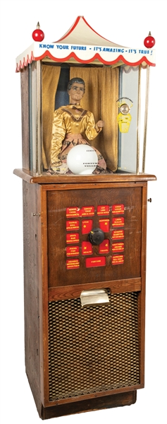 GENCO 10¢ HOROSCOPE GRANDMOTHER FORTUNE TELLER MACHINE