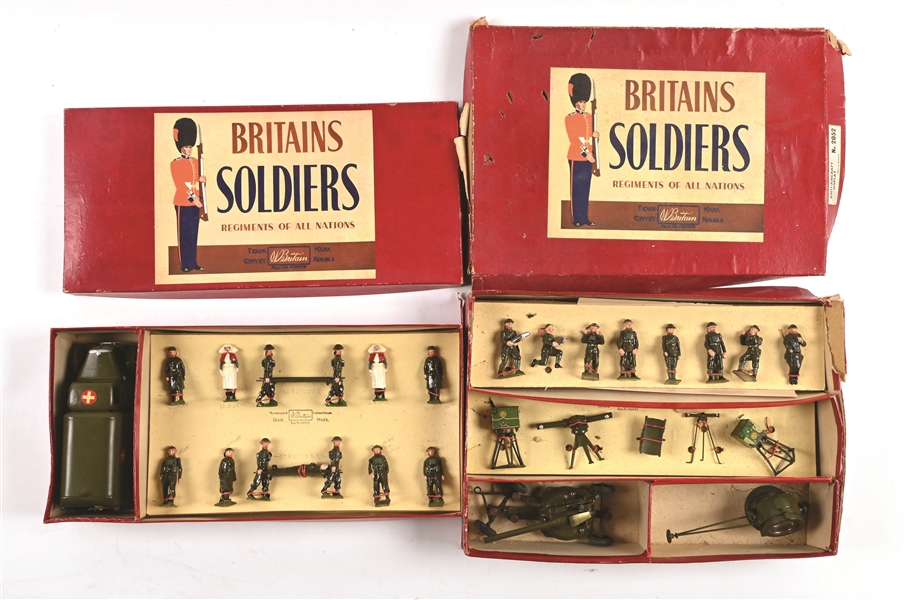 LOT OF 2: W. BRITAINS SETS IN BOXES