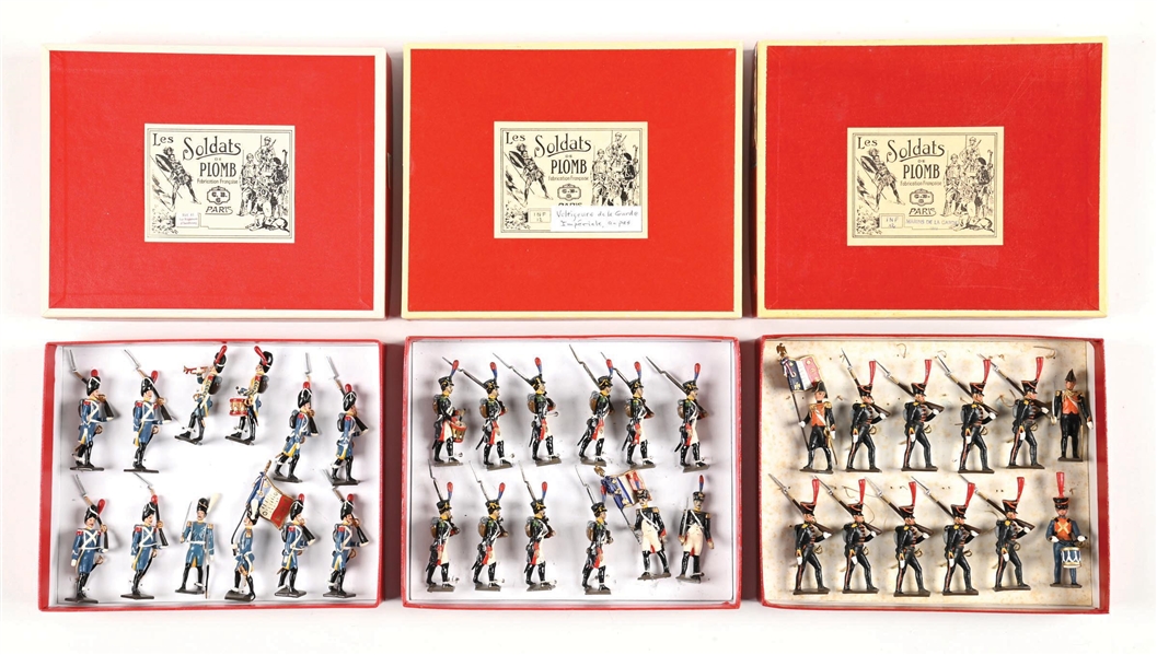LOT OF 3: MIGNOT SETS IN BOXES