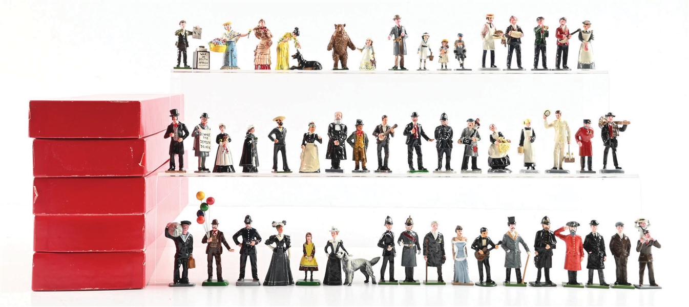 VARIOUS MANUFACTURERS VICTORIAN TOWNSPEOPLE