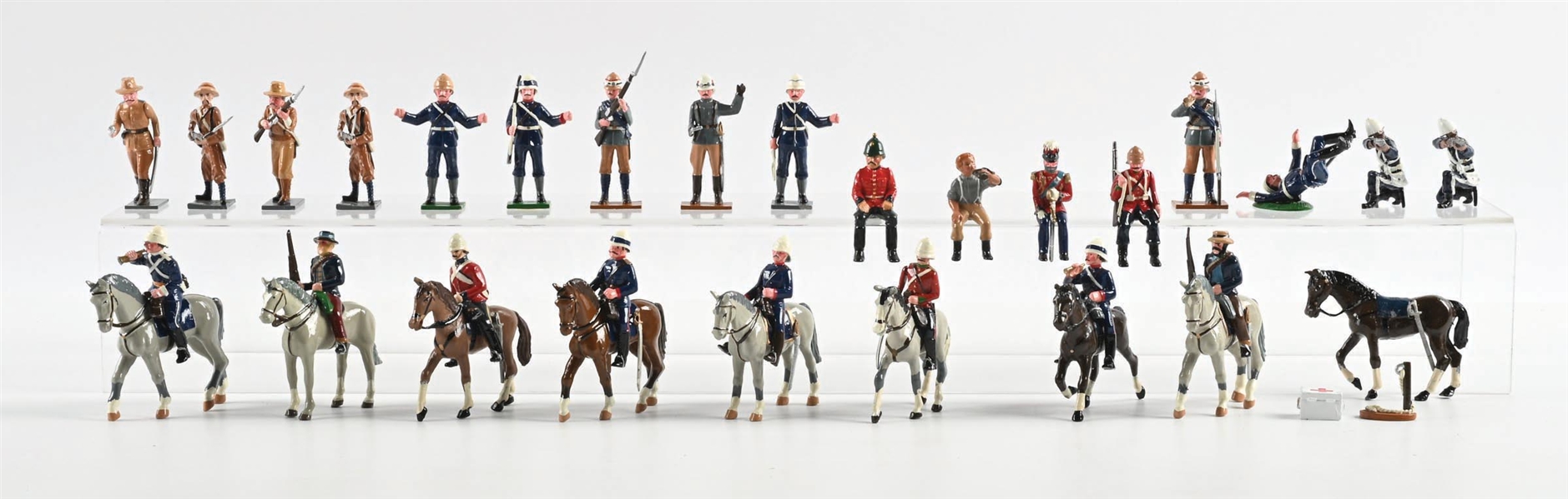 TROPHY MINIATURES ZULU WARS BRITISH INFANTRY & CAVALRY