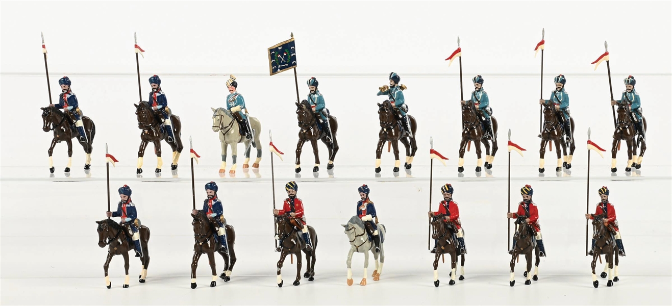 LOT OF 3: TROPHY MINIATURES TOY SOLDIER SETS IN BOXES