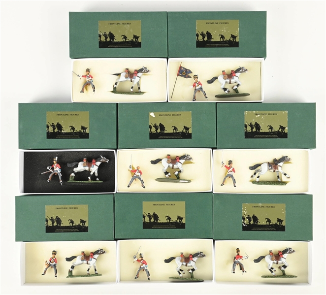 LOT OF 8: FRONTLINE CONNOISSEUR RANGE SCOTS GREYS SETS IN BOXES