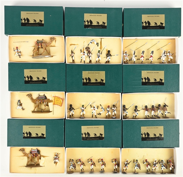 LOT OF 9: FRONTLINE SUDAN WARS SETS IN BOXES