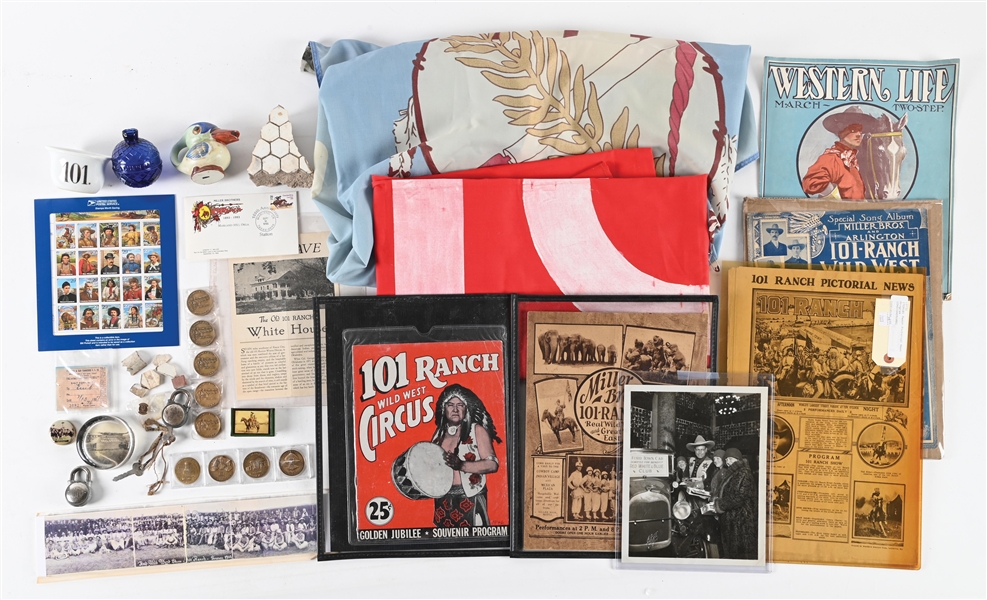 LARGE LOT OF: VARIOUS WILD WEST RANCH EPHEMERA