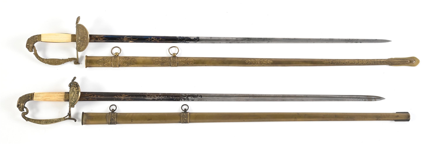 LOT OF 2: US FEDERAL PERIOD SWORDS.
