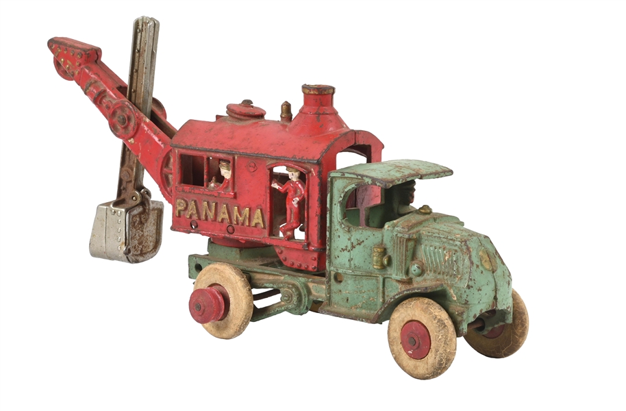 HUBLEY MFG. CO. CAST IRON "PANAMA" DIGGER TRUCK