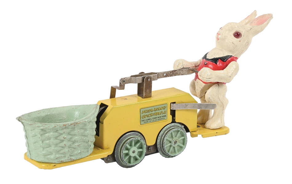 LIONEL BUNNY HANDCAR TOY