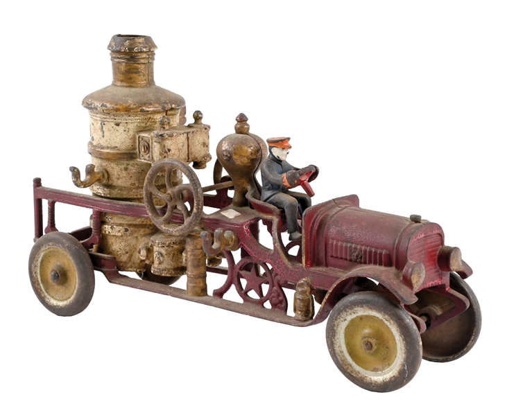 CAST IRON FIRE PUMPER TRUCK