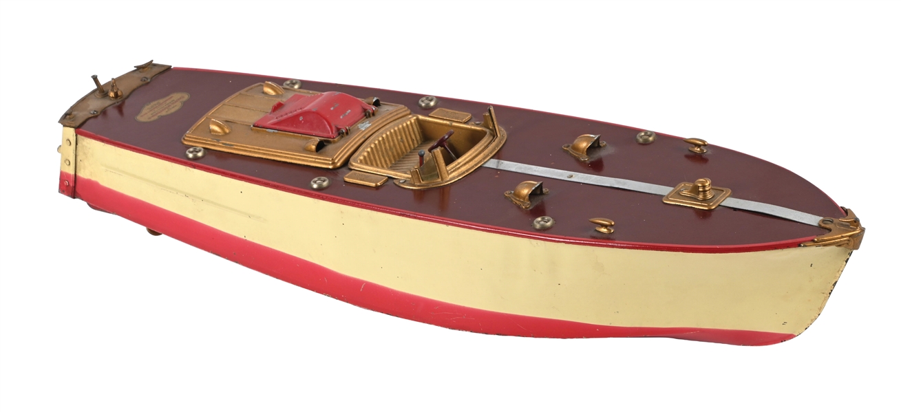 CALWIS INDUSTRIES LTD. ORKIN CRAFT TOY POND SPEED BOAT