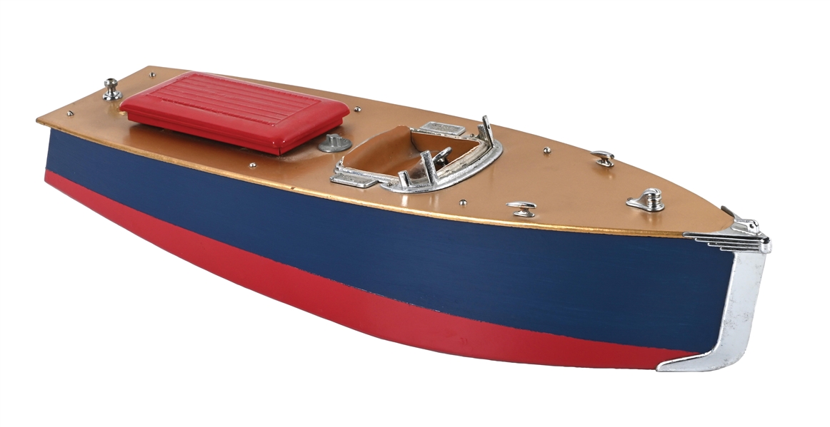 CALWIS INDUSTRIES LTD. ORKIN CRAFT TOY POND SPEED BOAT
